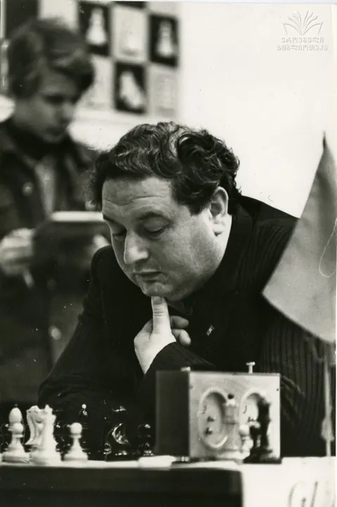 Eduard Gufeld — At-the-Board, Undated